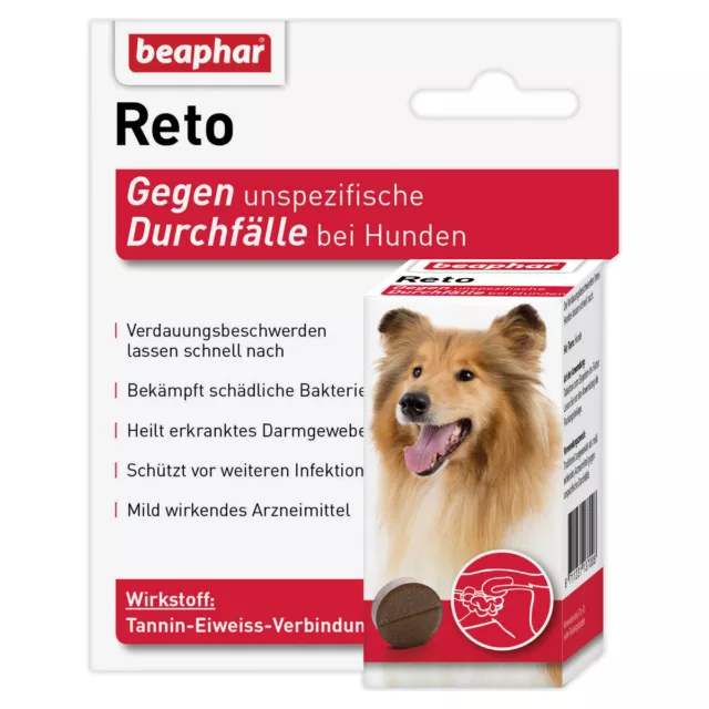 Beaphar Reto Durchfalltabletten, Neuf