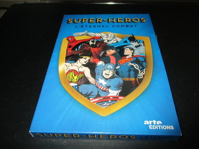 DVD &amp;SUPER-HEROS : L&amp;#39;ETERNEL COMBAT&amp;quot; documentaire dessins animes EUR 12 ...
