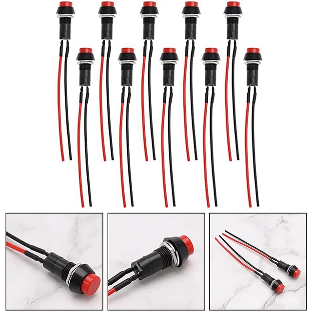 Twidec Lot de 10 micro-interrupteurs de fin de course 5 A 125 250 V AC
