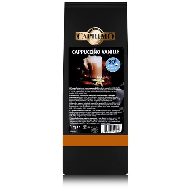 CAPRIMO CAPPUCCINO VANILLE Getränkepulver Instant-Kaffee 1kg (1er Pack ...