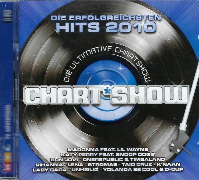 DIE ULTIMATIVE CHARTSHOW Die erfolgreichsten Hits 2010 2 CDs RTL