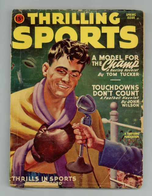Thrilling Sports Pulp Mar 1947 Vol. 18 #3 FR 1.0 Low Grade