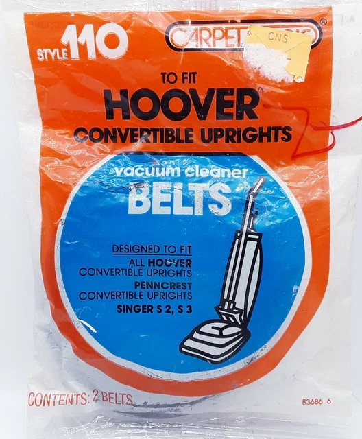 NOS HOOVER & Penncrest 2 PACK Upright Vacuum Belt Hoover Replacement