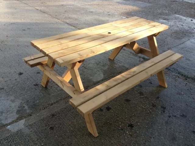 6 Seater picnic table, commercial grade amazing value £149 with free shipping!!!