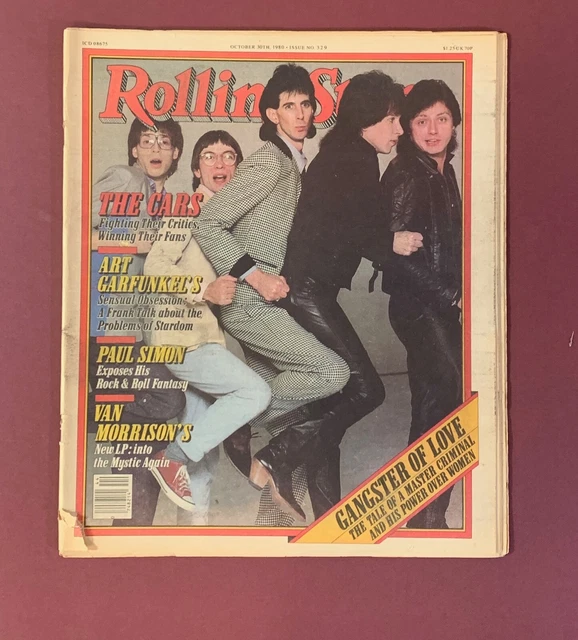THE CARS ROLLING Stone Magazine #329 1980 AC/DC, John Bonham Memorial ...