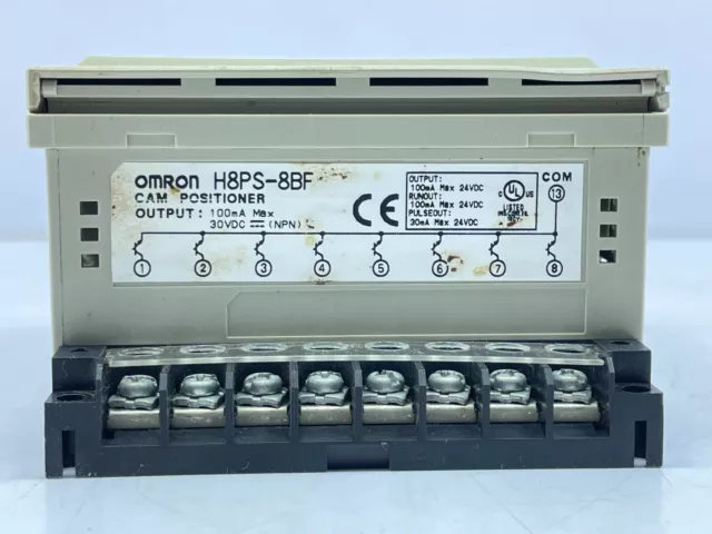 Omron H8PS-8BF Cam Positioner Controller Module Output 100mA Max 24VDC 2