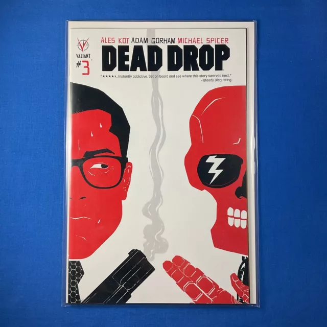 Dead Drop #3 Cover A First Printing Valiant Entertainment 2015 Comic Book