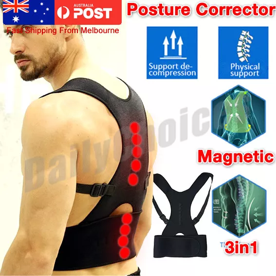 Posture Corrector Clavicle Support Back Straight Shoulders Brace Strap Correct