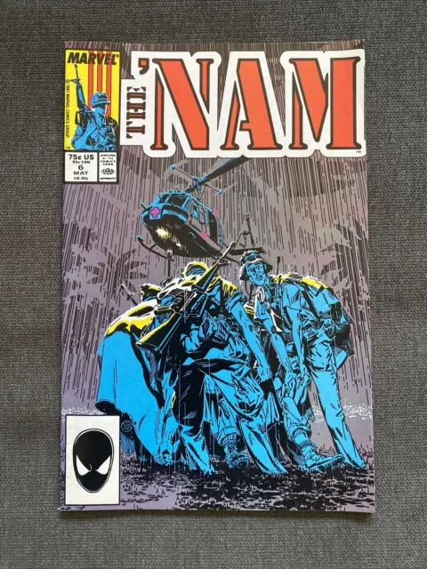 The ' Nam Magazine #6 1988 Vol. 1 Marvel War Comic Book