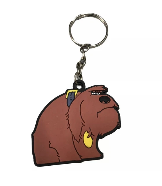 The Secret Life Of Pets Duke Mongrel Sheepdog Keychain Universal Studios