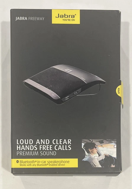NEW Jabra Freeway HFS100, Bluetooth, FM Wireless Car Speakerphone