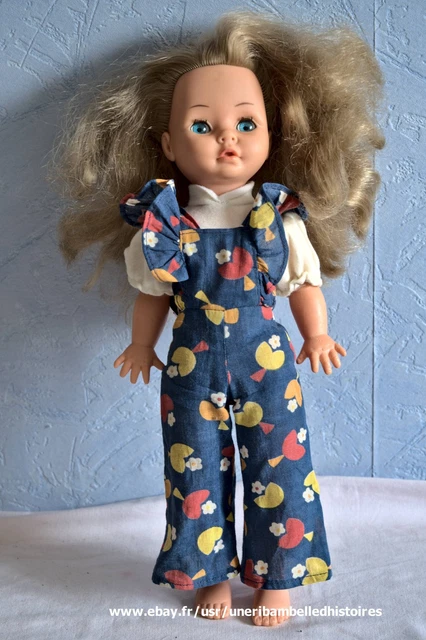 Poupée vintage ancienne Bella de 38 cm - Jeux & Jouets