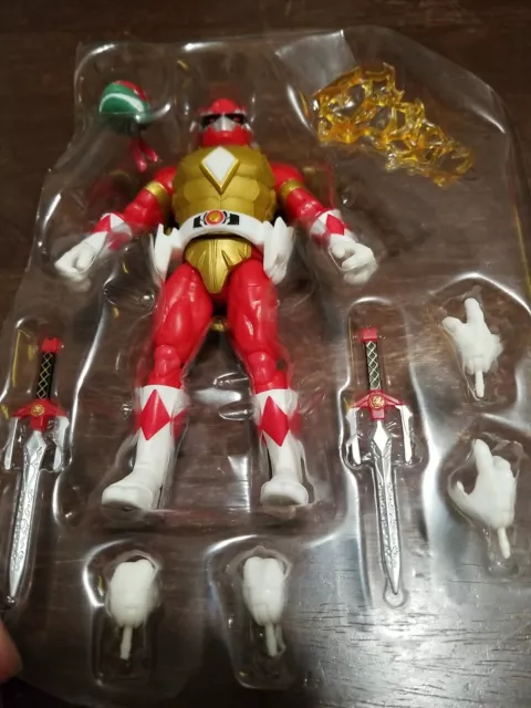 Power Rangers Lightning Collection 6” TMNT Morphed Raphael New Loose Raph Turtle