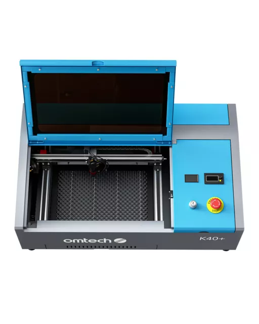 OMTech 40W CO2 Laser Engraver 8"x12" Laser Engraving Machine with Rotary Axis 3