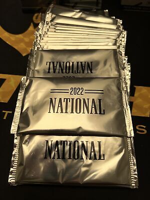 2022 Panini THE NATIONAL VIP Silver Redemption Pack Quantity Factory Sealed!