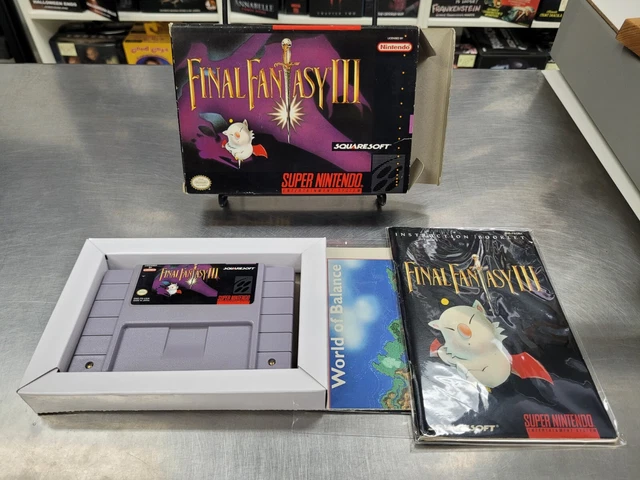 Final Fantasy III (Import USA - En Boite) - SN - Jeu Occasion Pas Cher