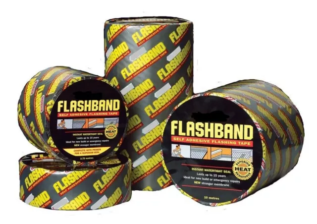 Platinum Flashing Tape Flashband Self Adhesive Roll Roofing Repair Felt Lead 10M