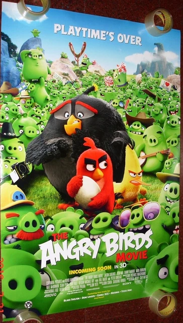 The Angry Birds Movie (2016) Jason Sudeikis 27 X 40 Ds Poster Double Sided