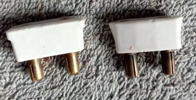 Legrand Lot de 2 Anciens Portes Fusibles 15 A en porcelaine TBE