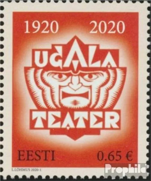 Briefmarken Estland 2020 Mi 972 postfrisch Prominente