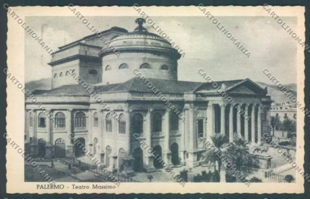 Palermo Città Teatro Massimo cartolina ZT7565