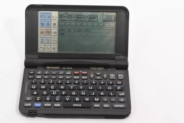 Sharp Wizard OZ-9520 Black Handheld 512kb Data Organizer Digital PDA-FAST SHIP