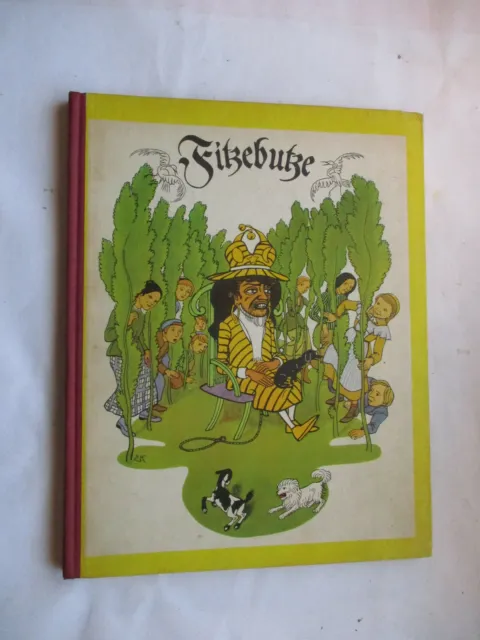" Fritzebutze "von Dehmel,Bilder Kreidolf,Faksimiledruck d.Originalausg.v,1900