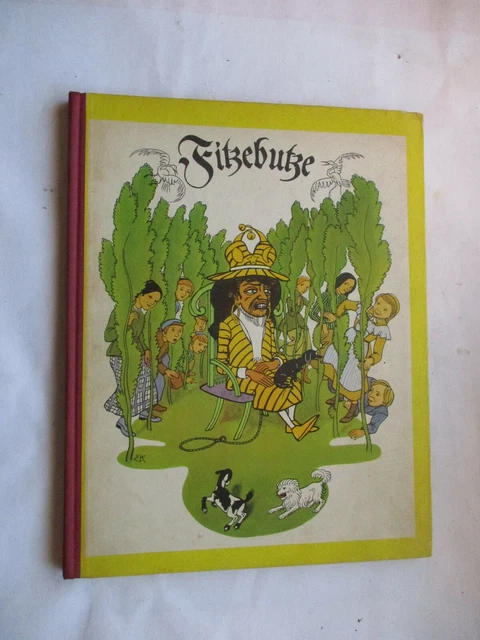 " Fritzebutze "von Dehmel,Bilder Kreidolf,Faksimiledruck d.Originalausg.v,1900