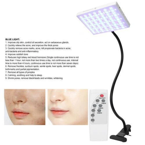 Photon Red Blue Light Therapy Machine Skin Care Anti-Aging Device US Seller