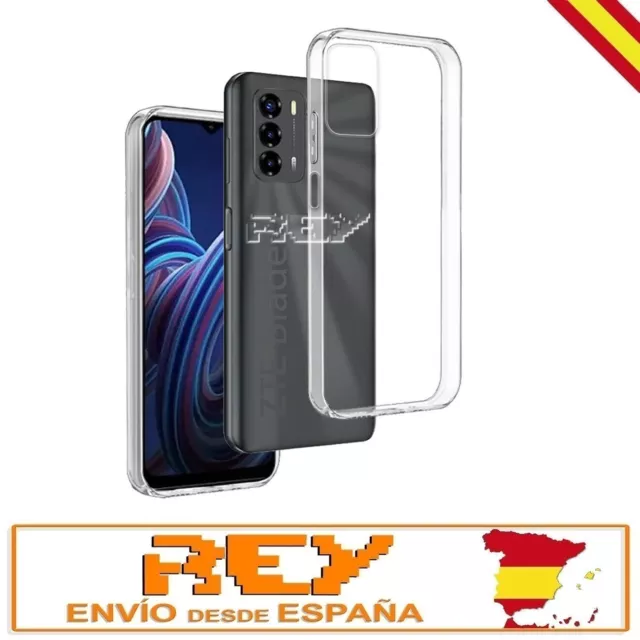 Funda Silicona para ZTE BLADE A72 4G - V40 VITA Protector Transparente s1583