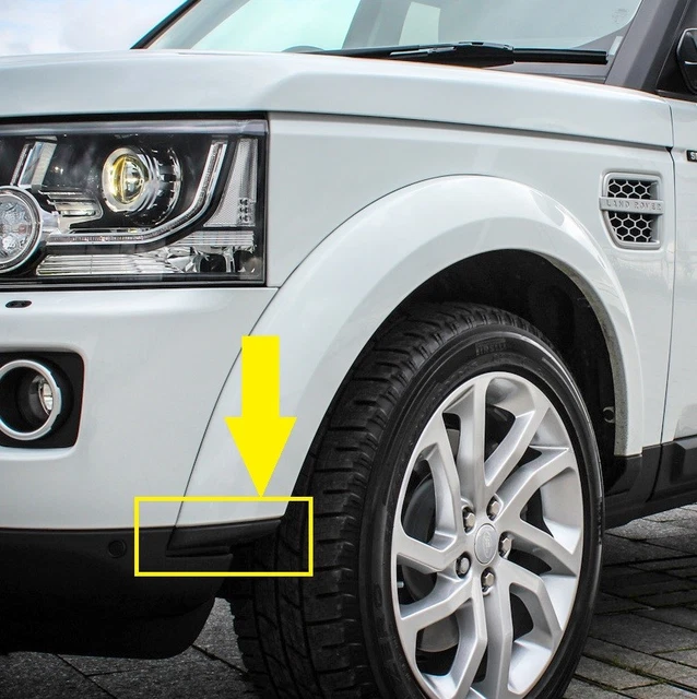 GENUINE FRONT BUMPER Wheel Arch Cap Foot LH Land Rover Discovery 4 ...