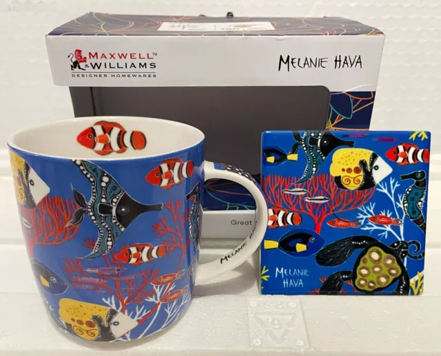 Maxwell & Williams MELANIE HAVA Mug & Coaster Set Childrens Hospital 150yrs Ltd