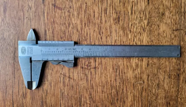 Vintage Mauser Made In Germany 6" Vernier Caliper
