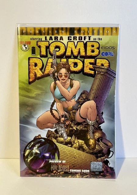 Tomb Raider Preview Edition starring Lara Croft! CGC 9.4. Image/Top Cow