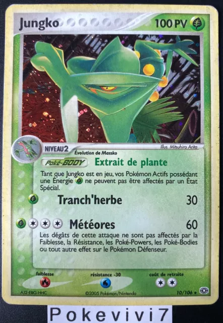 Carte Pokemon JUNGKO 10/106 Holo Bloc EX Emeraude FR