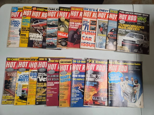 HOT ROD MAGAZINE vintage 1970 s lot 6 $28.14 - PicClick CA