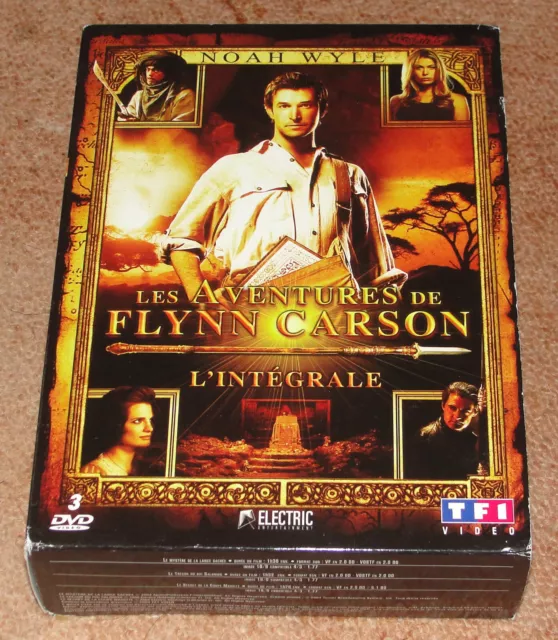 Les aventures de Flynn Carson - l'intégrale (films) Coffret 3 DVD Très Rare