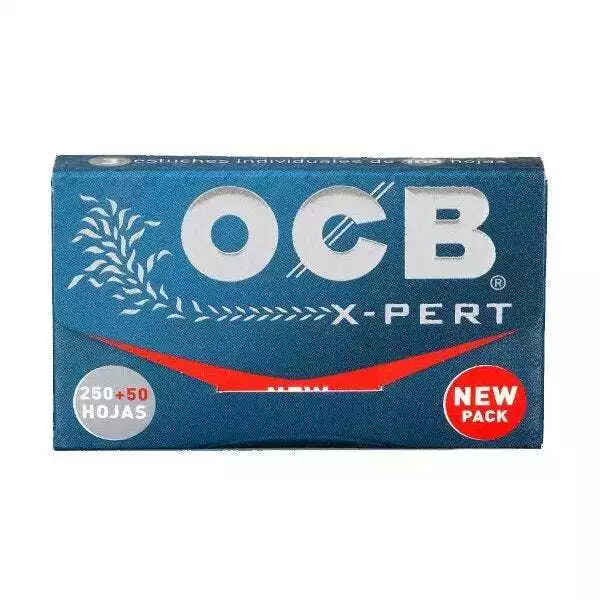 Librito / Papel de fumar OCB Bloc Xpert Blue 300 Hojas (70x37mm)