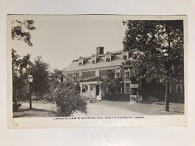 Vintage 1940 Longfellow’s Wayside Inn South Sudbury Massachusetts Postcard