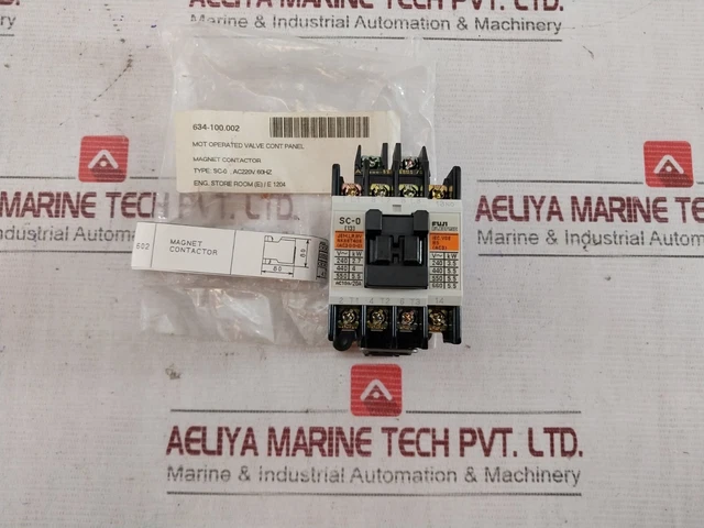 Nofuel LC1D25T7 AC Contactor, 25A 3-Pole, 480V Coil, DIN Rail Mount, Replaces Schneider, 3NO
