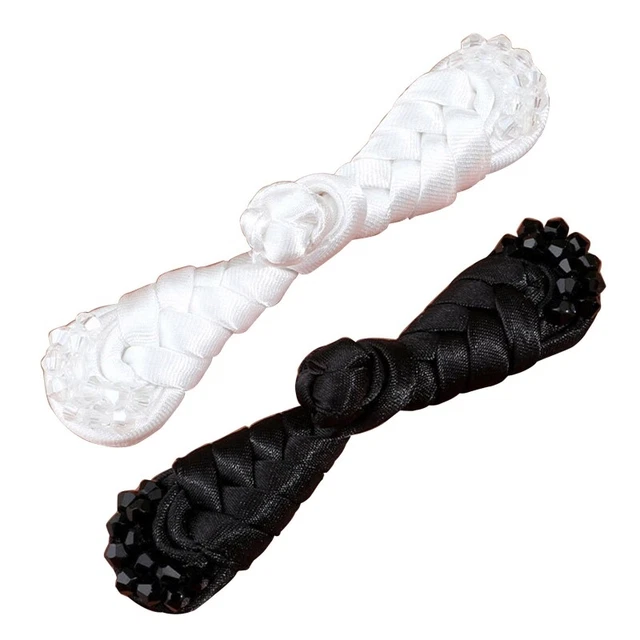 1 Pair Chinese Knots Buttons Closure Sewing Fasteners for Sweater Coat Cheongsam