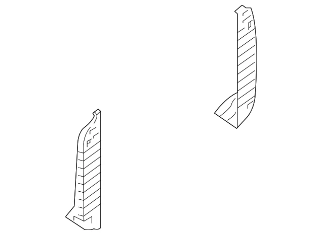 Genuine Nissan Corner Panel K3329-9FTMA