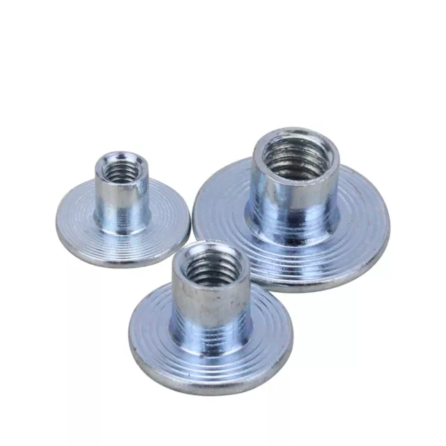 M4 M5 M6 M8 M10 Cold Heading Steel Round Base Weld Nuts Insert T Nuts Furniture