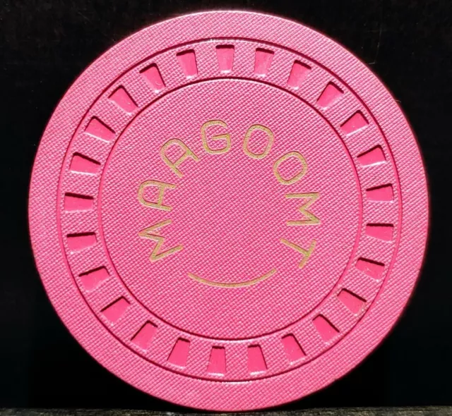 MAAG Military Assistance Advisory Group OOM Taipei Taiwan Poker Chip Vintage