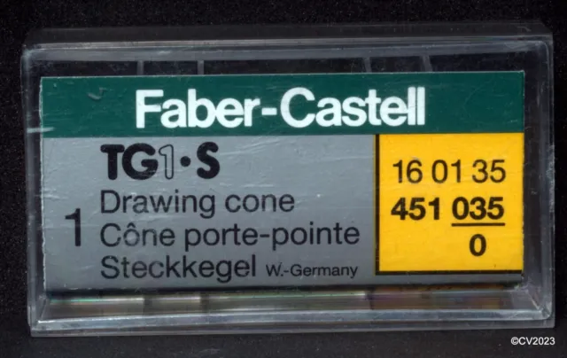 Faber-Castell 451 035 TG1 S 0,35 mm - Zeichenkegel / replacement nib,NOS