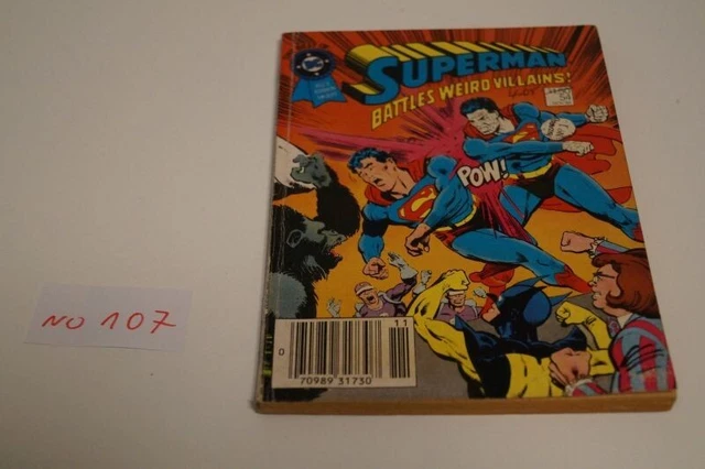 BEST Of DC COMICS Blue Ribbon  SUPERMAN BATTLES WEIRD VILLAINS NO.54 NOV 1984
