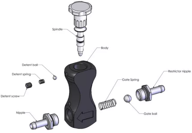 Turbosmart BLAU eloxiert Auto manuell Turbo Boost Controller Einstellung 3