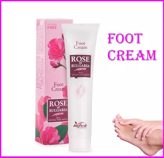 FOOT CREAM ROSE OF BULGARIA 75 ml with Rosa Damascena Water