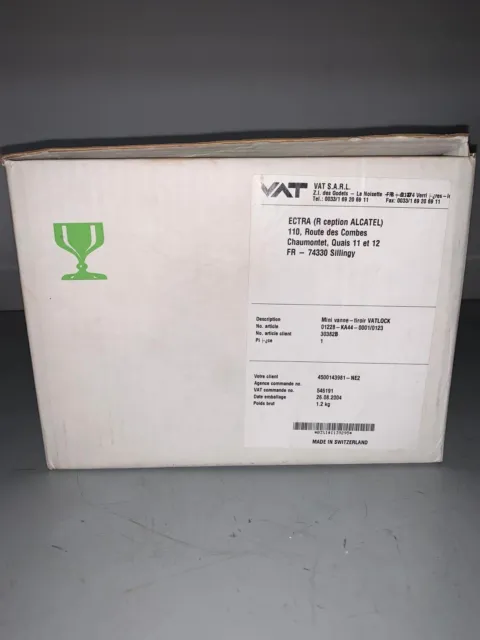 VAT Mini Gate Valve Vatlock: 01228-KA44 x2