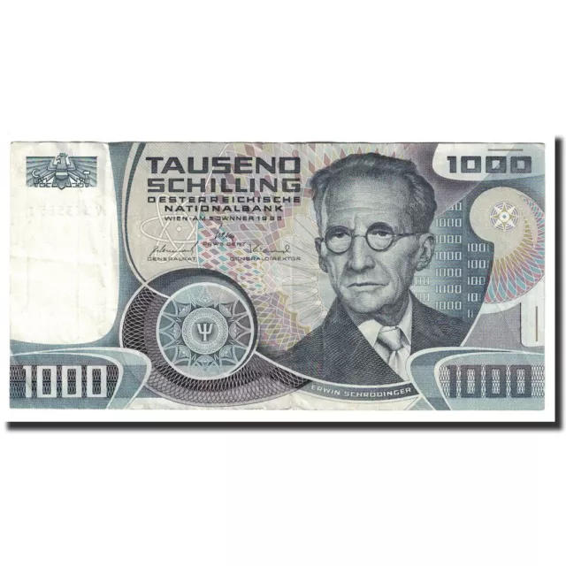 [#641831] Geldschein, Österreich, 1000 Schilling, 1983, 1983-01-03, KM:152, SS+
